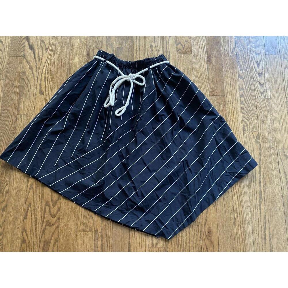 VINCE women's asymmetrical nautical skirt rope tie Size XS